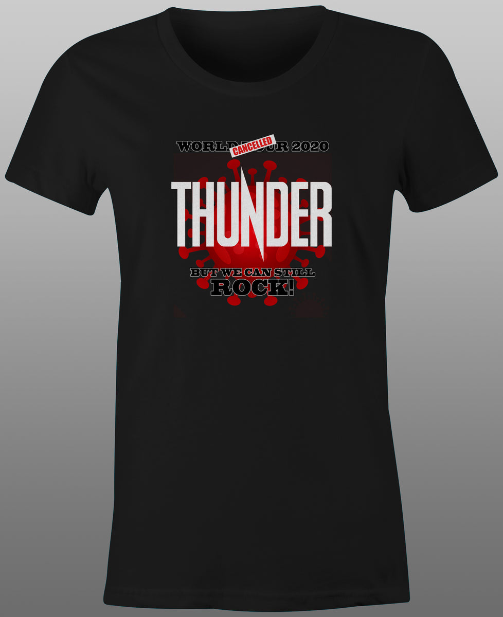 RIZE 新品　THUNDER ROCK Tee VintageBlack 2020-Rock_-ladies-